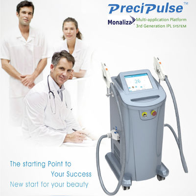 Ελαφριά 1HZ Ipl μηχανή αφαίρεσης τρίχας Ε για το επαγγελματικό αρσενικό κλινικών