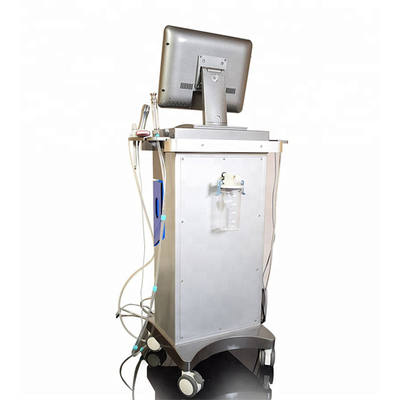 240v μαύρη επικεφαλής του προσώπου μηχανή Hydra Dermabrasion φλούδας
